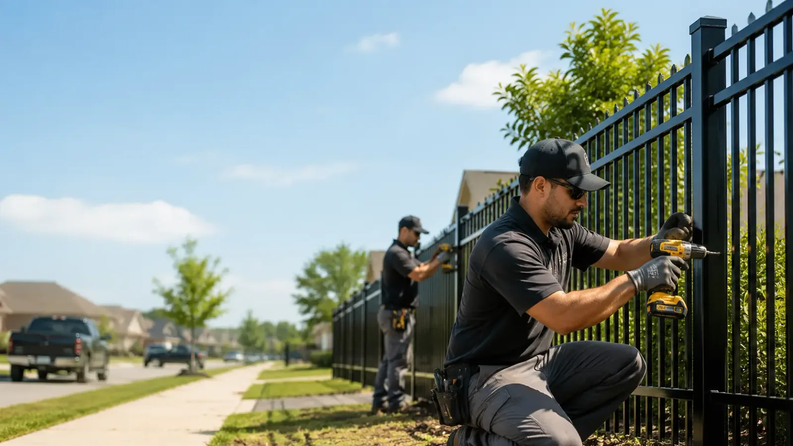 Metal Fence Installation in Tinsley, MS